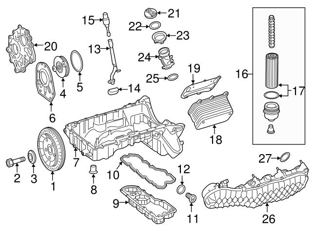 Болт піддона A0029902017 MERCEDES
