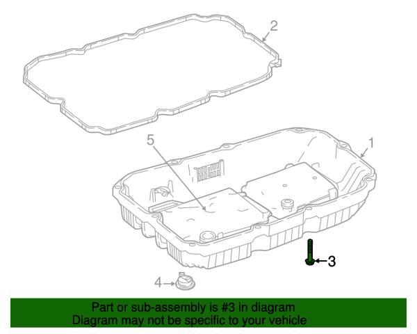 Болт піддону АКПП A0029909503 MERCEDES