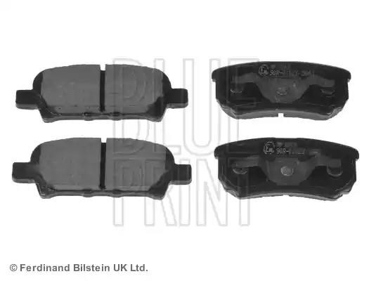 Колодки гальмівні задні, дискові ADA104209 BLUE PRINT