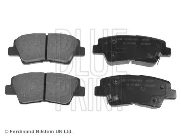 Задні дискові колодки ADG042109 BLUE PRINT