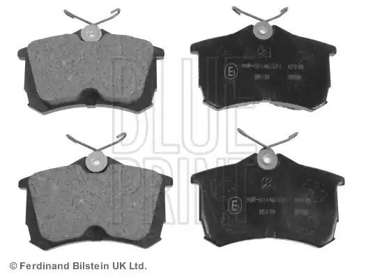 Задні гальмівні колодки ADH24257 BLUE PRINT