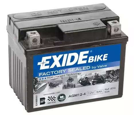 Акумуляторна батарея, АКБ AGM124 EXIDE