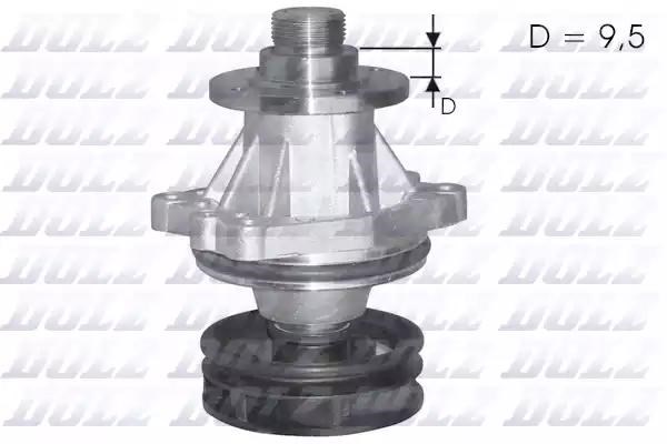 Насос охолоджуючої рідини B214 DOLZ