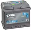 Авто акумулятор EA472 EXIDE