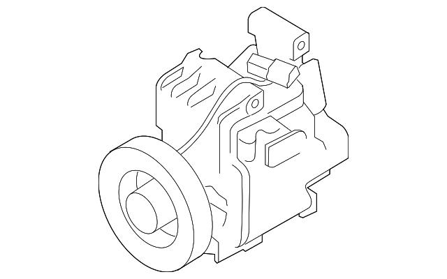 Компресор холодоагенту EGY16145Z MAZDA