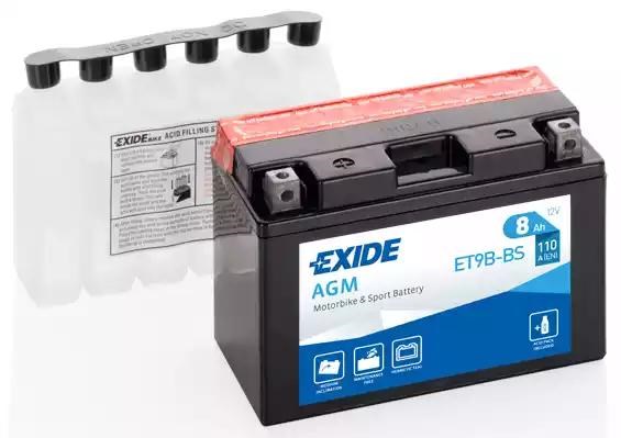 Акумулятор для авто ET9BBS EXIDE