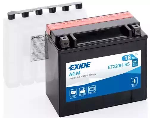 Акумулятор для авто ETX20HBS EXIDE