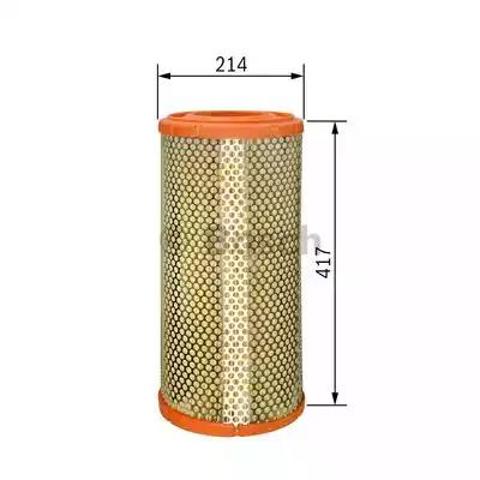 Повітряний фільтр двигуна F026400070 BOSCH