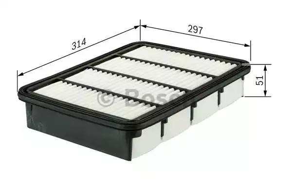 Система автоматичного очищення повітряного фільтра F026400296 BOSCH