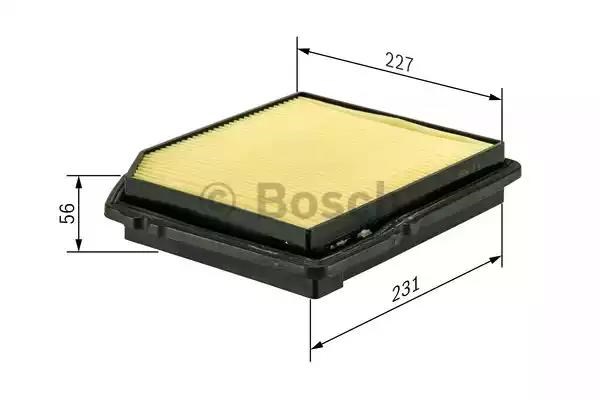 Автомобільний фільтр повітря F026400456 BOSCH