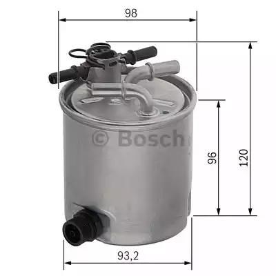 Фільтр паливний F026402019 BOSCH