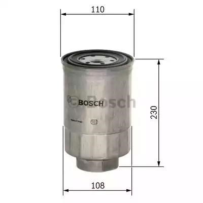 Фільтр паливний F026402038 BOSCH