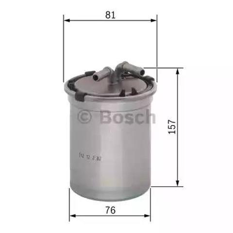 Фільтр-відстійник палива грубої очистки F026402086 BOSCH