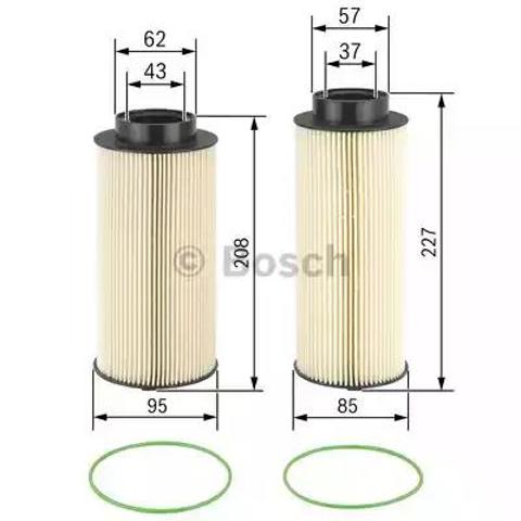Фільтр тонкого очищення палива F026402146 BOSCH