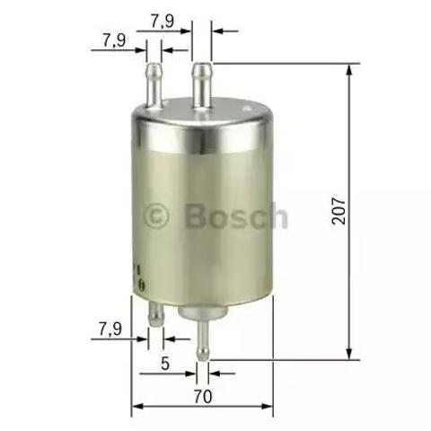 Фільтр-відстійник палива грубої очистки F026403000 BOSCH