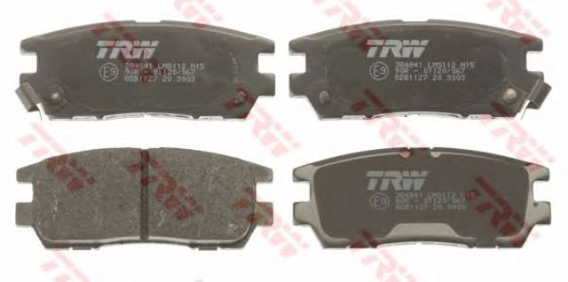 Задні дискові колодки GDB1127 TRW