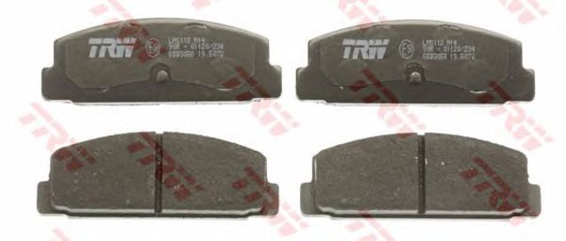 Колодки на гальмо задній дисковий GDB3088 TRW