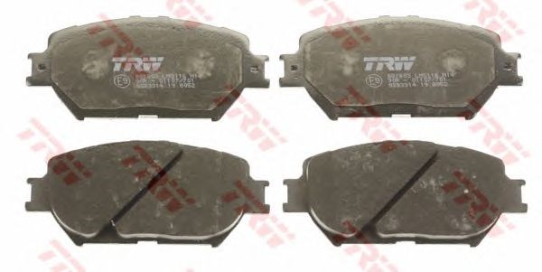 Гальмівні колодки GDB3314 TRW