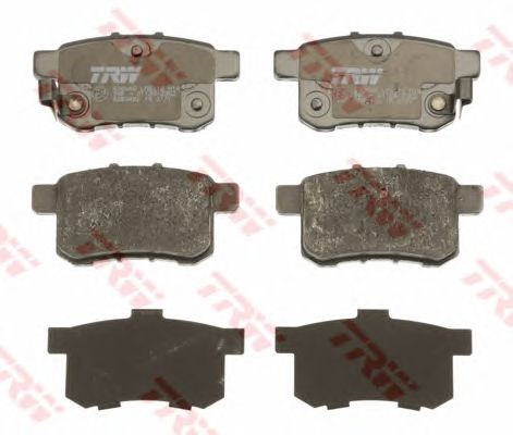 Задні дискові колодки GDB3482 TRW