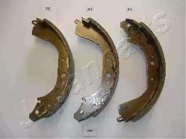 Гальма робочі задні ножні і гальмівні барабани GF239AF JAPANPARTS