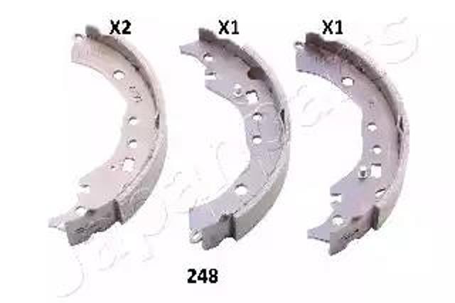 Колодки гальмівні задні, барабанні GF248AF JAPANPARTS