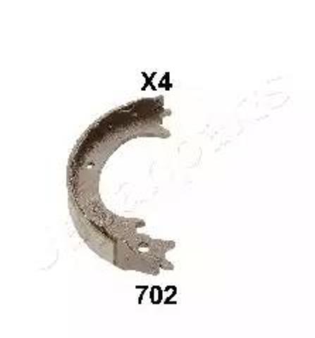 Колодки стоянкового гальма GF702AF JAPANPARTS