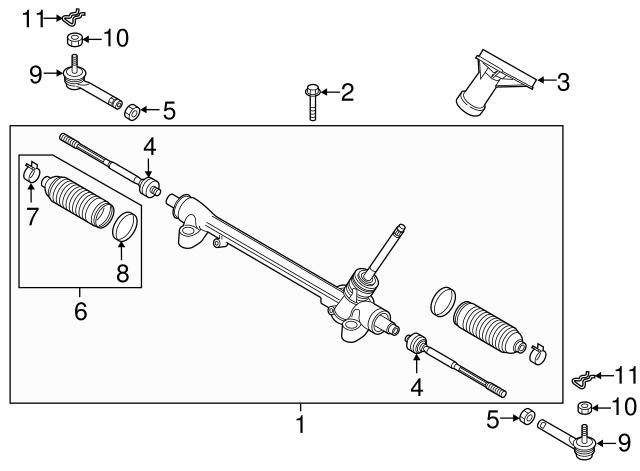 Тяга рульова K12332240 MAZDA