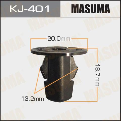 Пістон (кліп) кріплення підкрилки переднього крила KJ401 MASUMA