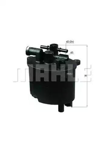 Фільтр палива KL581 MAHLE