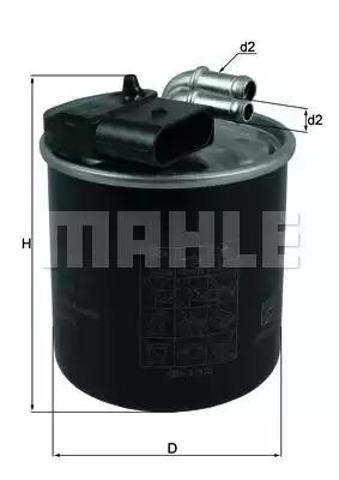 Фільтр палива KL914 MAHLE