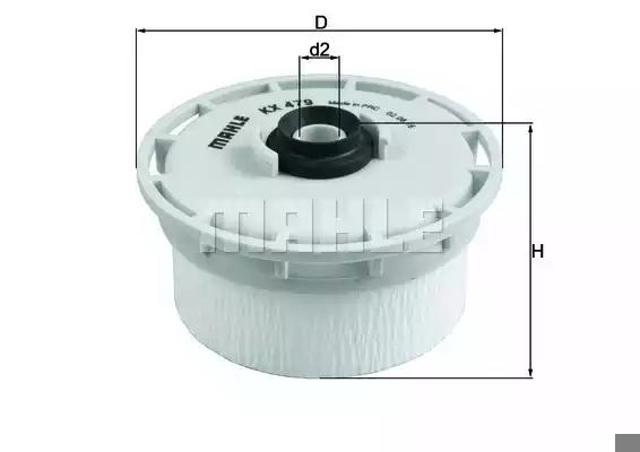 Фільтр тонкого очищення палива KX479D MAHLE