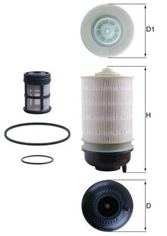 Фільтр палива KX581KIT MAHLE