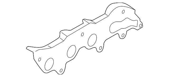 Прокладка випускного колектора L32713460B MAZDA