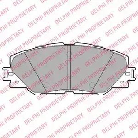 Колодки передні LP2003 DELPHI