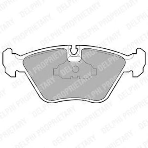 Колодки передні LP602 DELPHI