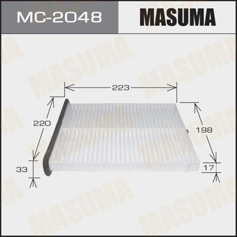 Фільтр, повітря у внутрішній простір MC2048 MASUMA