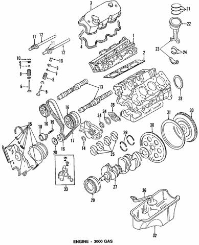 Сальник коленвала двигуна, передній MD168055 MITSUBISHI
