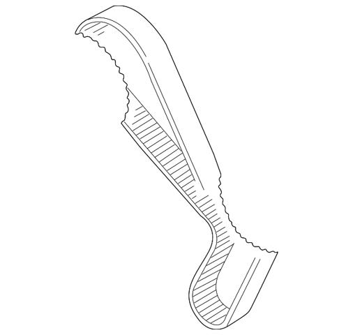 Ремінь ГРМ MD358549 MITSUBISHI