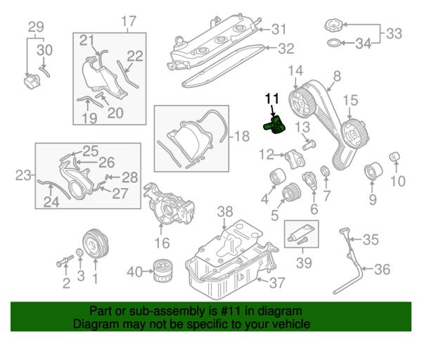 Натягувач ременя ГРМ MD362861 MITSUBISHI