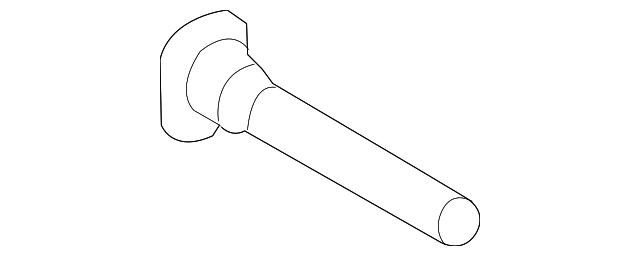 Направляюча супорту переднього, нижня MR407741 MITSUBISHI
