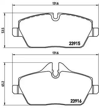 Дискові гальма P06034 BREMBO