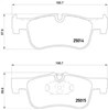 Колодки гальмівні передні, дискові P06078 BREMBO