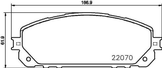 Дискові гальма P37021 BREMBO