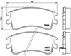 Колодки гальмівні передні, дискові P49032 BREMBO