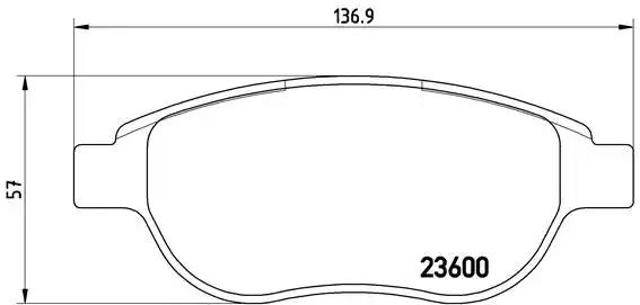 Дискові гальма P61068 BREMBO