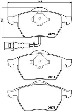 Дискові гальма P85045 BREMBO