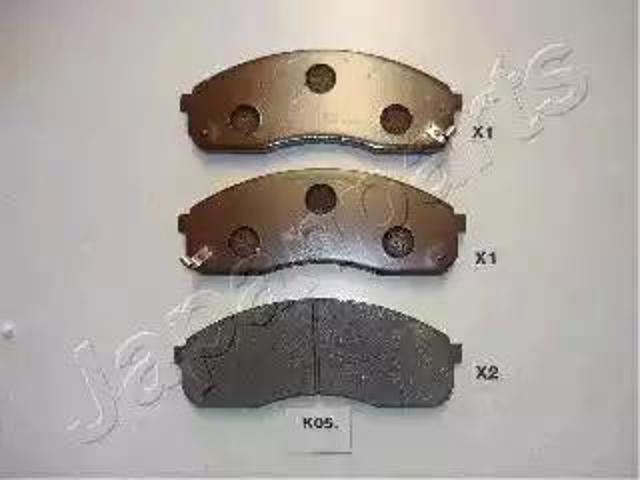 Колодки передні PAK05AF JAPANPARTS