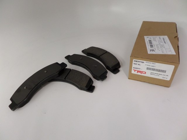 Колодки гальмівні дискові комплект PTR0934071 TOYOTA