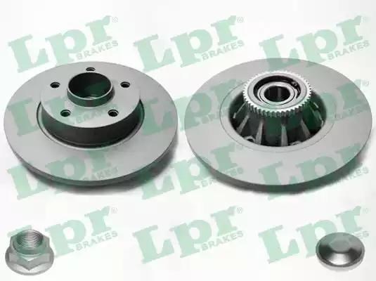 Диск заднього гальма R1020PCA LPR