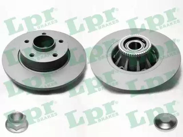 Диск заднього гальма R1020PRCA LPR